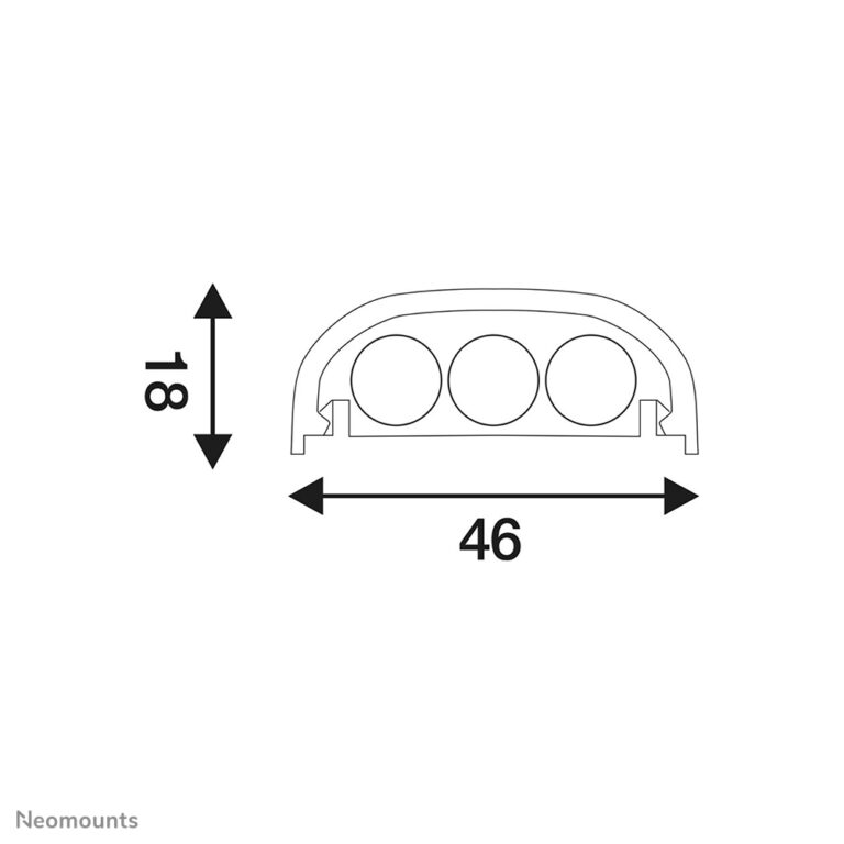 Neomounts NS-CC050SILVER — vue du produit 2