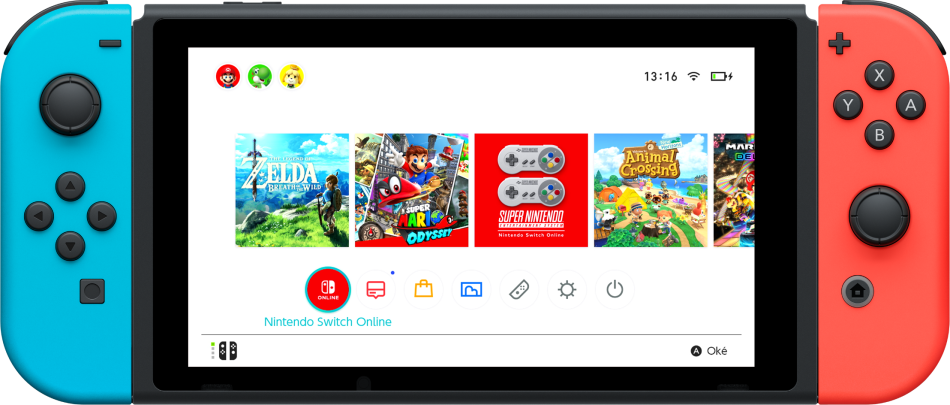 Nintendo Switch V2 2019 — vue du produit 1