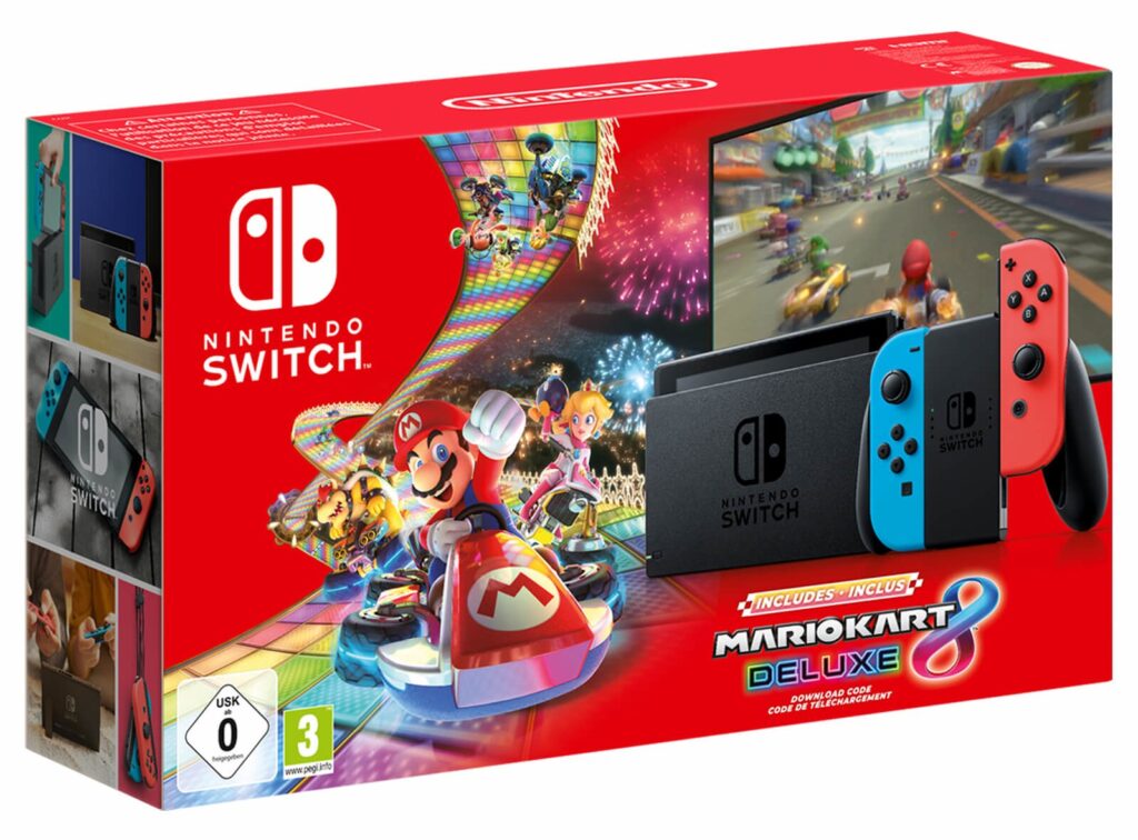 Nintendo Switch + Mario Kart 8 Deluxe — vue du produit 1